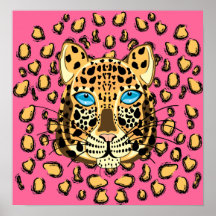 Leopard Plakat