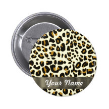 Leoparddruck Buttons