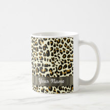 Leoparddruck Tee Tasse