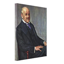 Leopold Karl von Kalckreuth - Alfred Lichtwark Leinwand Druck