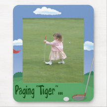 Lernen des Golfs Mousepad