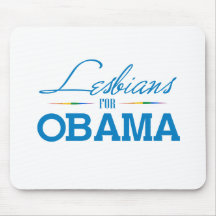 Lesben für Obama Mousepad