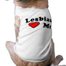 Lesben-Liebe ich Haustier-Kleidung Haustier T-shirt