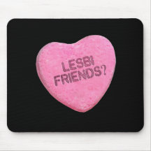 LESBI FREUND-SÜSSIGKEIT - .PNG MAUSPADS
