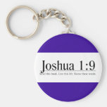 Lesen Sie das Bibel-Joshua-1:9 Schlüsselanhänger