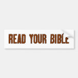 Lesen Sie Ihre Bibel Autoaufkleber
