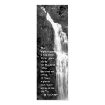 Lesezeichen Tao Te Ching/ Visitenkarte