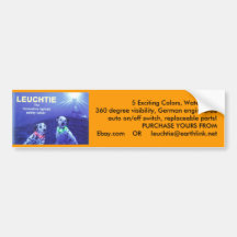 LEUCHTIE beleuchteter Sicherheits-Hundehalsring Auto Sticker