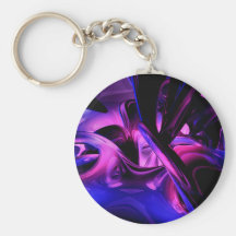 Leuchtstoffleidenschaften abstraktes Keychain Schlüsselbänder