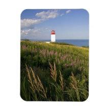Leuchtturm in St Martins, New-Brunswick, 2 Vinyl Magnet