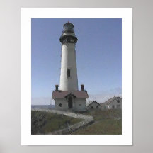 Leuchtturm Plakat