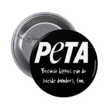 Leute, die geschmackvolle Tiere essen Anstecknadelbuttons