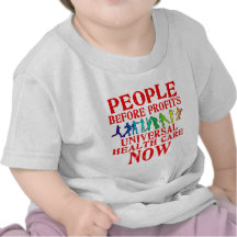 Leute vor Gewinn-Gesundheitswesen-Entwurf T-shirts