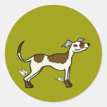 leylaps runde sticker
