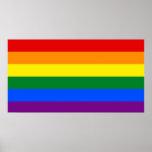 LGBT Flaggen-Wandplakat