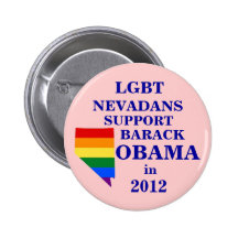 LGBT Nevadans für Obama 2012 Buttons