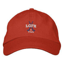 LGFH Orange gestickte Kappe! Baseballcap