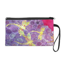 Libellen-Handgelenktasche: ursprüngliche silk Male