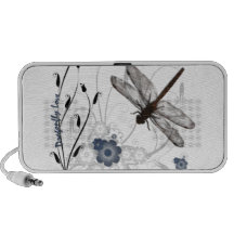 Libellen-Liebe Laptop Speaker