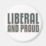 Liberal und stolz magnets
