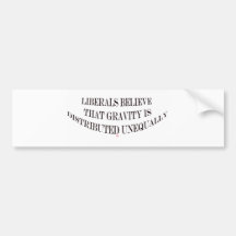 Liberale glauben autosticker