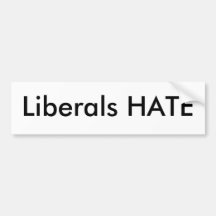 Liberale HASS Autoaufkleber