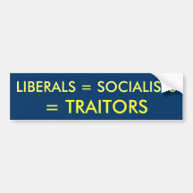 LIBERALE = SOZIALISTEN, = VERRÄTER AUTOAUFKLEBER