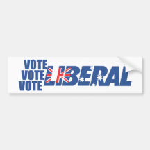 Liberales Party von Australien Auto Sticker