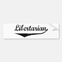 Liberalist Autoaufkleber