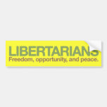 Liberalist-Autoaufkleber