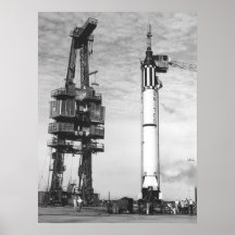 Liberty Bell 7 Tätigkeiten vor dem Start Posterdruck