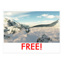 Libre (volles HD), FREI! Postkarte