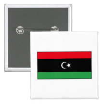 Libyen - libysche Flagge Anstecknadelbuttons
