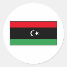 Libyen - libysche Flagge Sticker