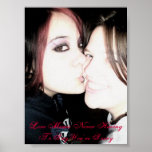Liebe bedeutet… plakatdruck