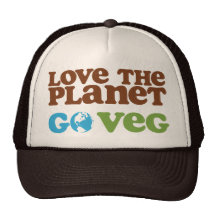 Liebe der Planet gehen Veg Netzkappen