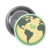 Liebe der Planeten-Erdtag Anstecknadel