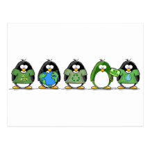 Liebe die Erdpenguins Postkarten