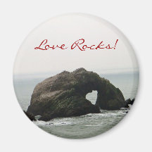 Liebe-Felsen! Magnet Magnete