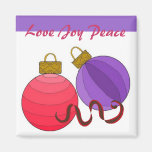 Liebe-Freude-Frieden - Magnet