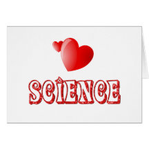 Liebe für Wissenschaft Karten