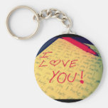 Liebe/Hass Keychain Schlüsselband