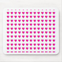 Liebe-Herzvalentine-rosarote schöne Liebhaber Mauspad
