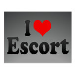 Liebe I Eskorte postkarten