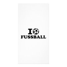 Liebe I Fussball Fußball Fotokarten