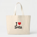 Liebe I Irvin Herzgewohnheit personalisiert Tasche
