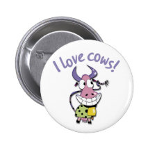 Liebe I Kühe! Buttons