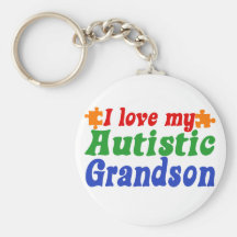 Liebe I mein autistischer Enkel Schlüsselanhänger