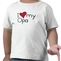 Liebe I mein Opa Tshirt