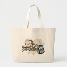 Liebe I mein Soldat Tasche